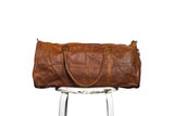 Leather overnight bag